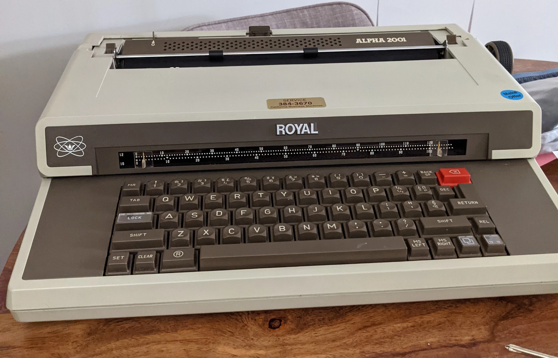 Does anyone know where I could purchase (/Ali) replacement drive pelt  for this Imperial electric typewriter? The belt is tired and the transfer  to the keys struggles. : r/typewriters